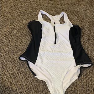 Black and White one piece